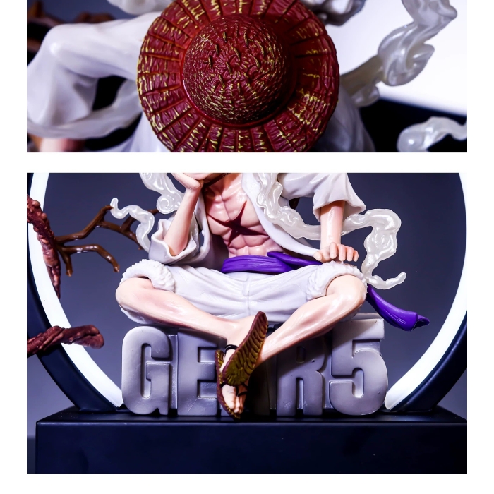 ワンピースGear5 Nika ルフィ塗装済み完成品フィギュア