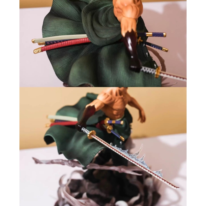 ワンピースGK一刀流ロロノアゾロ塗装済み完成品フィギュア