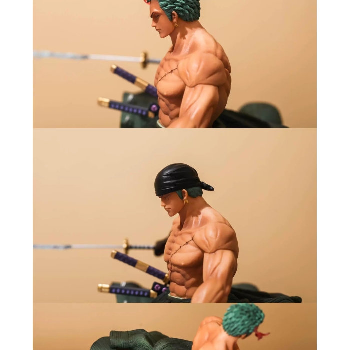 ワンピースGK一刀流ロロノアゾロ塗装済み完成品フィギュア
