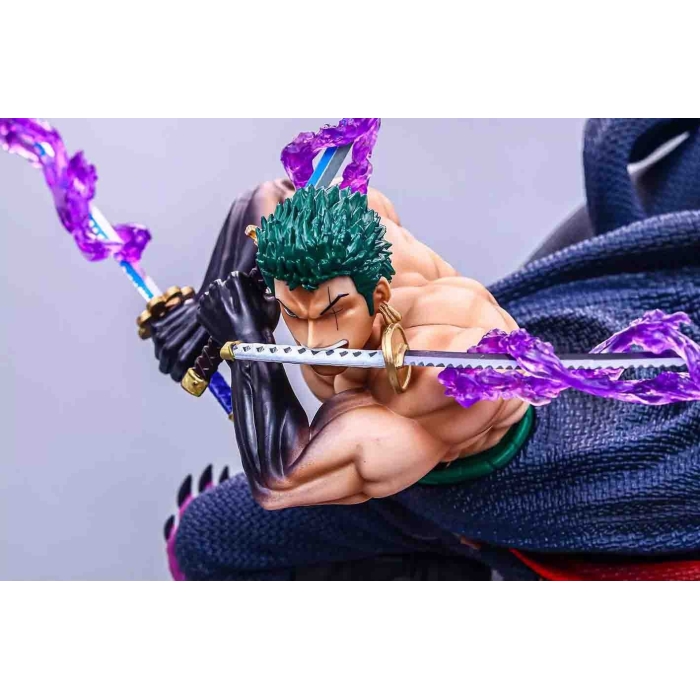 ワンピース煉獄阿修羅ゾロ塗装済み完成品フィギュア