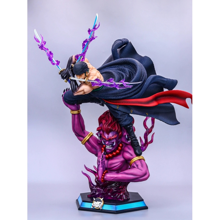 ワンピース煉獄阿修羅ゾロ塗装済み完成品フィギュア