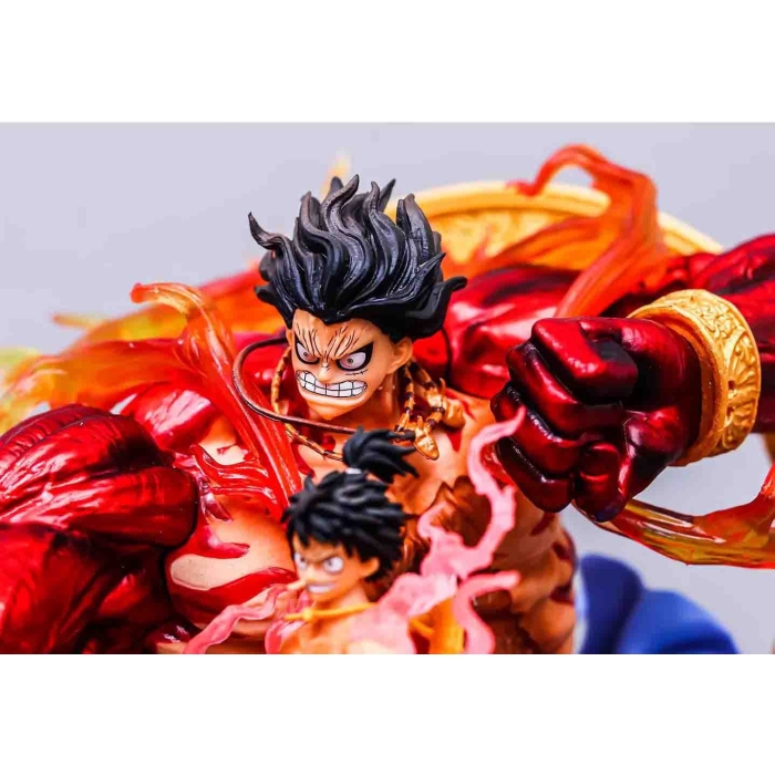 ワンピースGear4 不動明王ルフィ塗装済み完成品フィギュア